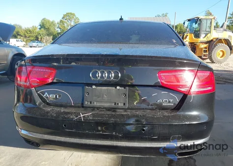 2013 Audi A8 L 4.0T from USA, damaged, VIN WAUR2AFD0DN018666